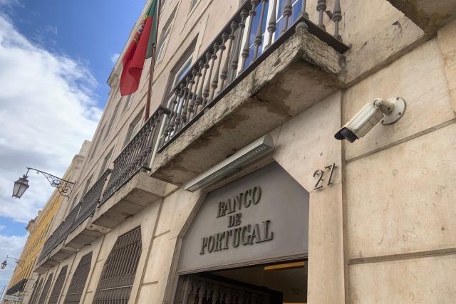 Entrada do Banco de Portugal
